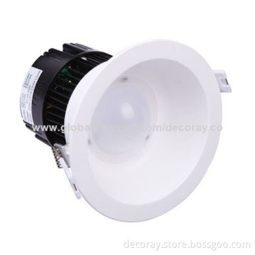 175x115mm 18W LED Downlight, Medium Power 2835 as Light Source, 80lm/W, Power Factor Up to 0.95